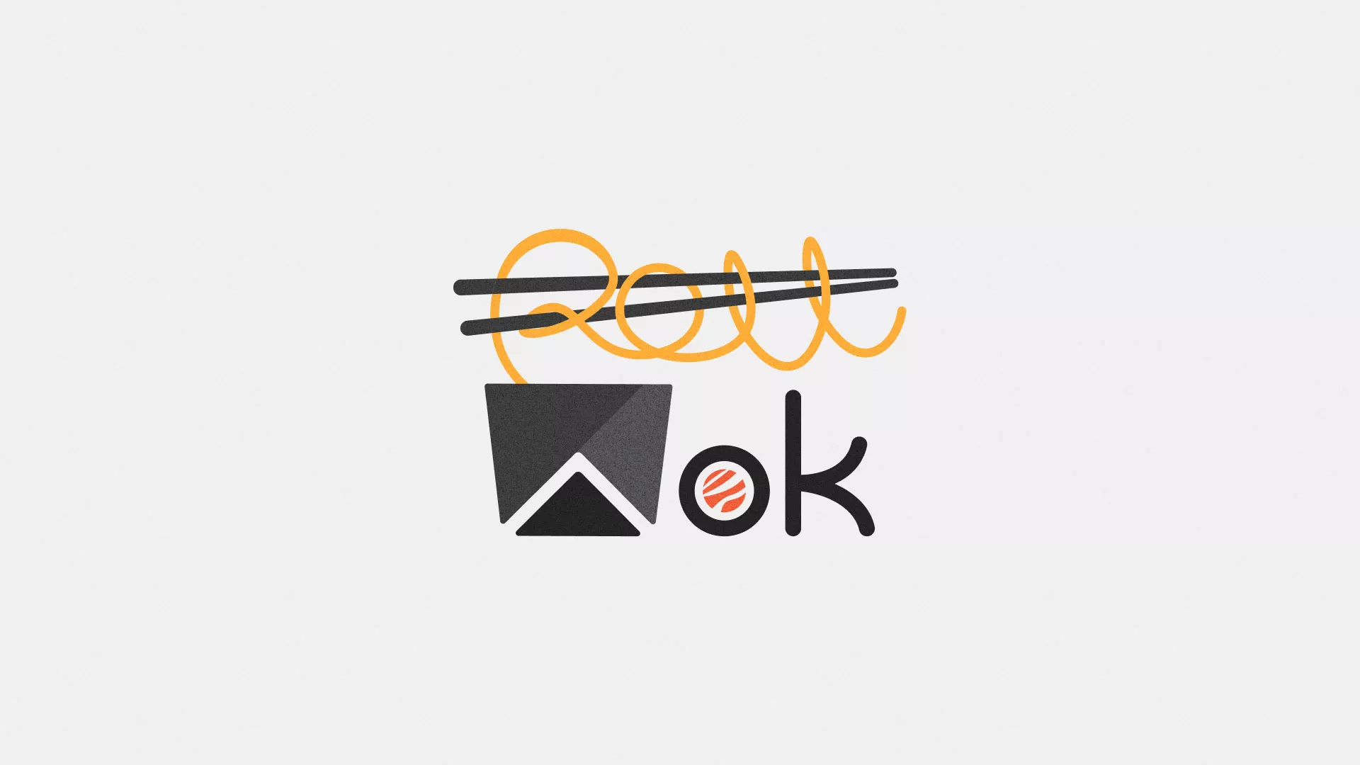 Разработка логотипа в Партизанске для суши-бара «Roll Wok Club» Разработка логотипа в Партизанске для суши-бара «Roll Wok Club»