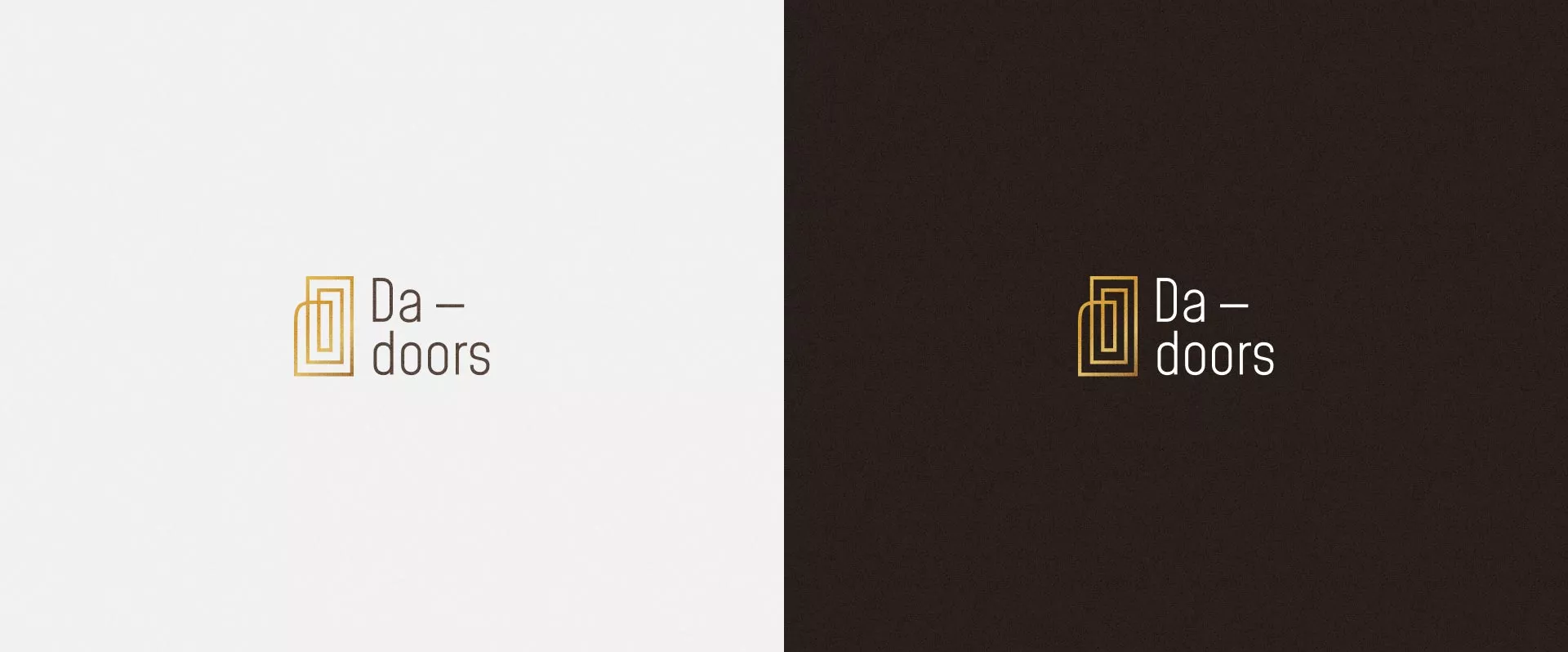 Разработка логотипа для компании «DA-DOORS» в Партизанске